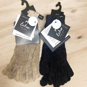 Echo NY Touch Gloves Set of Two (2). Size XS